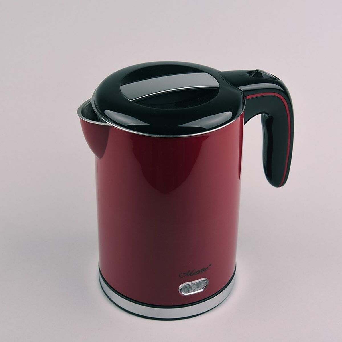 Kettle Feel Maestro MR030  Black Red Stainless steel 1500 W 2200 W 1,2 L 1,7 L
