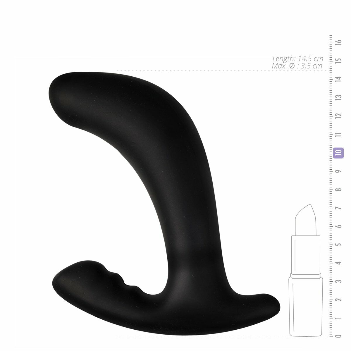 Twisting Tom Electrosex Prostate Stimulator Mystim MS46460 Black