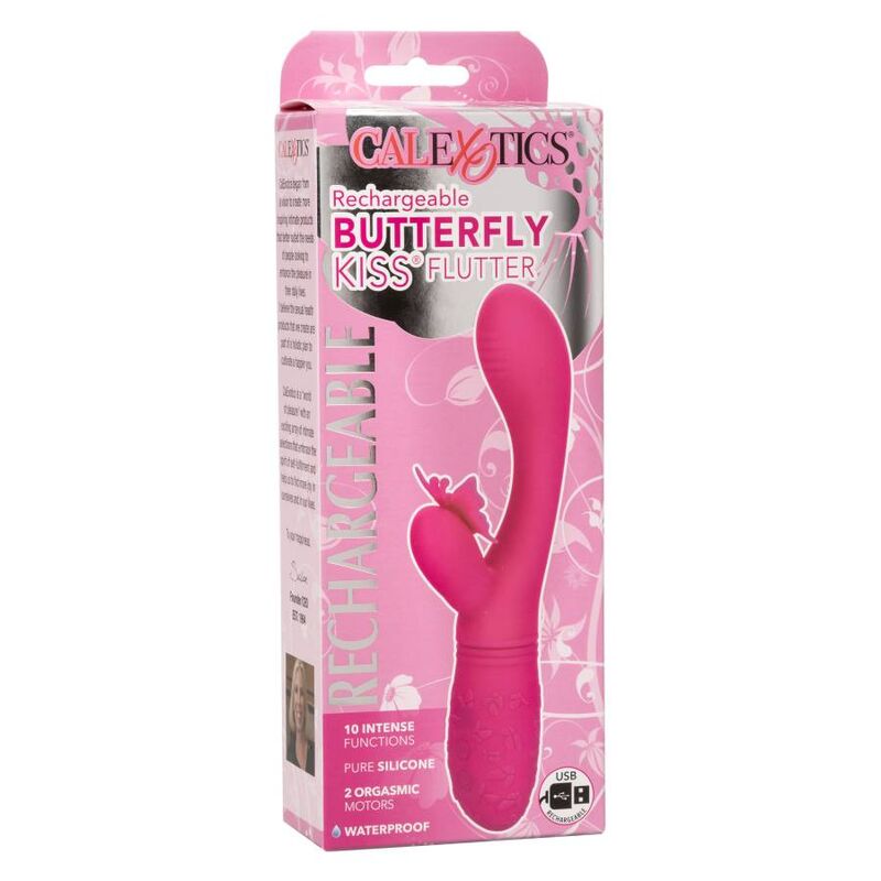 CALIFORNIA EXOTICS BUTTERFLY KISS FLUTTER PINK