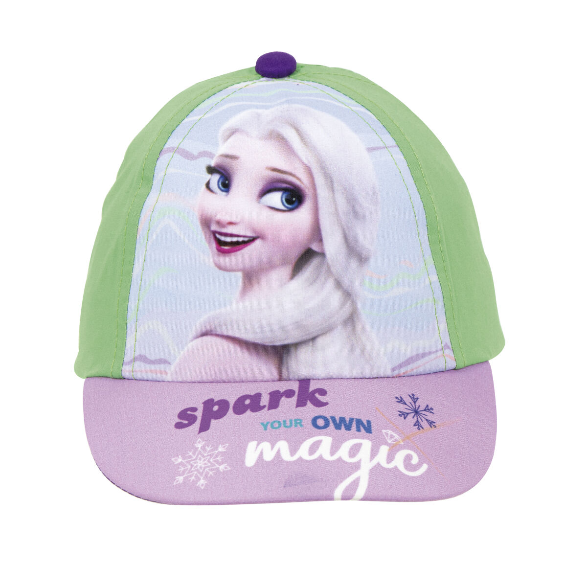 Child Cap Frozen Memories Lilac Green (44-46 cm)