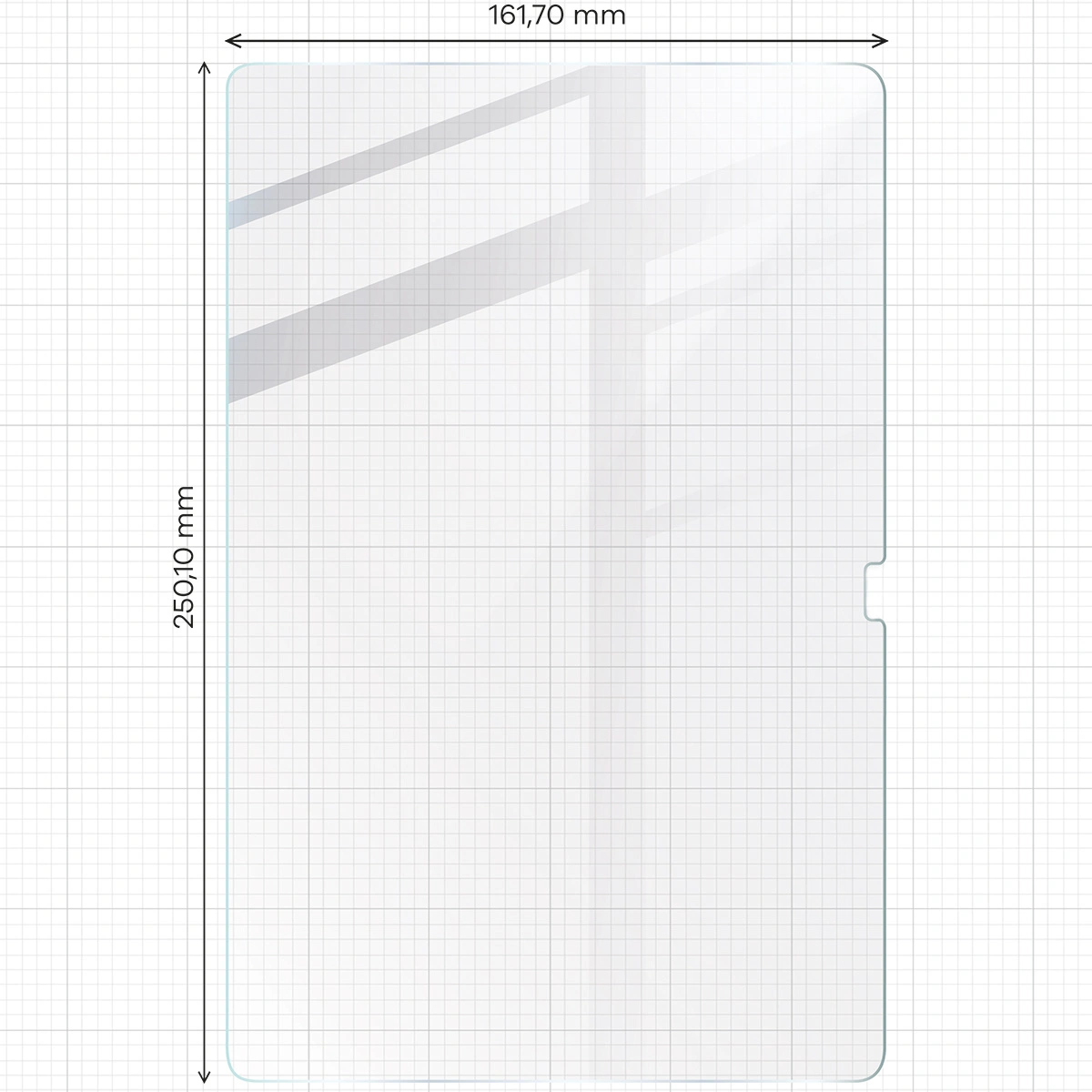 Bizon Film Tab Papirus Samsung Galaxy Tab S9 FE/S9 [2 PACK]