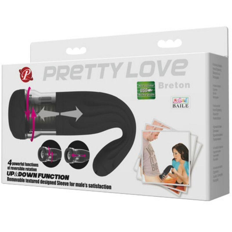 PRETTY LOVE BRETON MULTIFUNCTION RECHARGEABLE MASTURBATOR