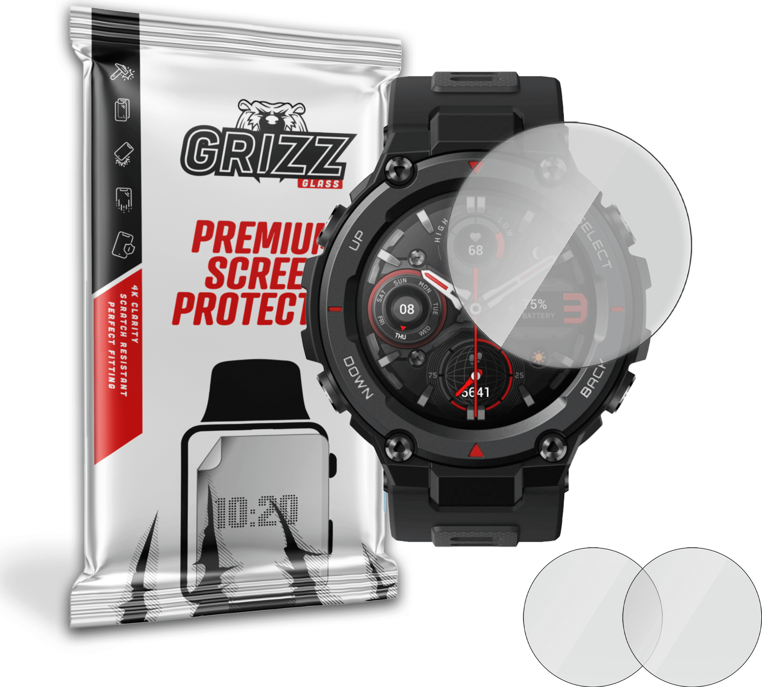 GrizzGlass PaperScreen Amazfit T-Rex Pro