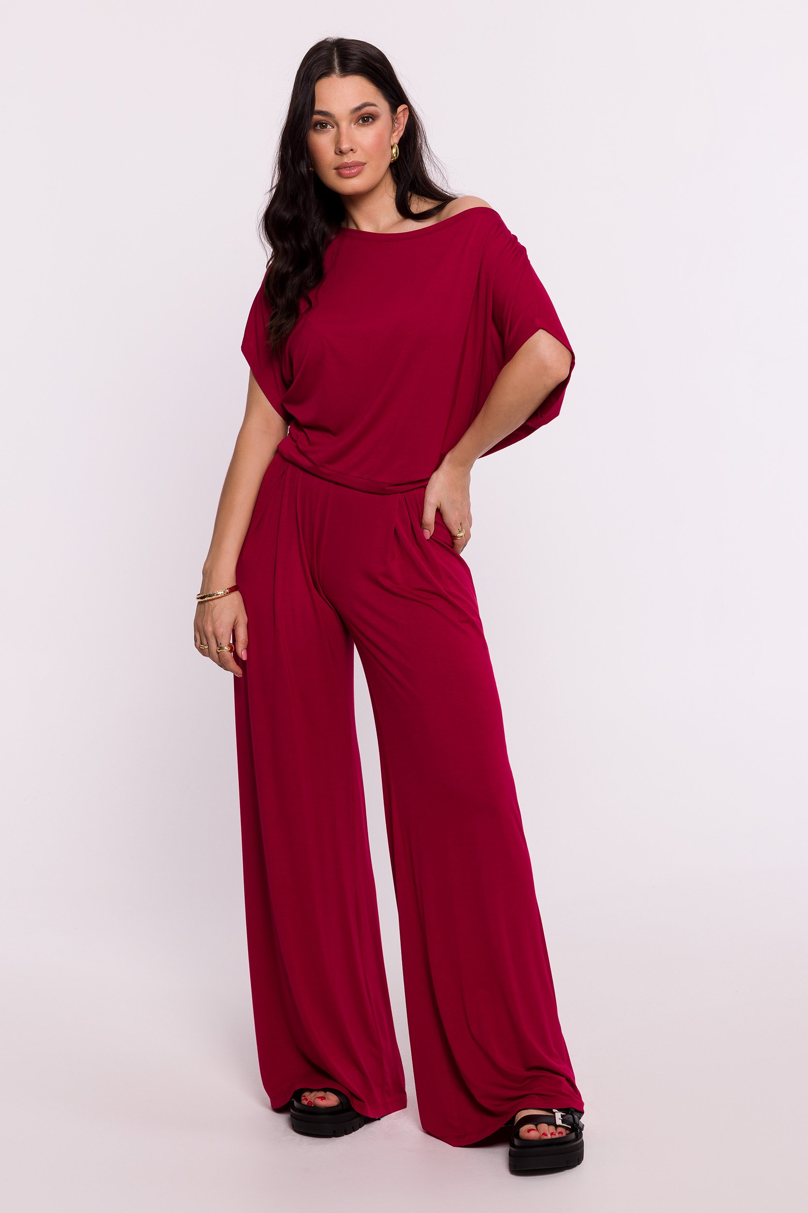  Blouse model 193668 BeWear  red