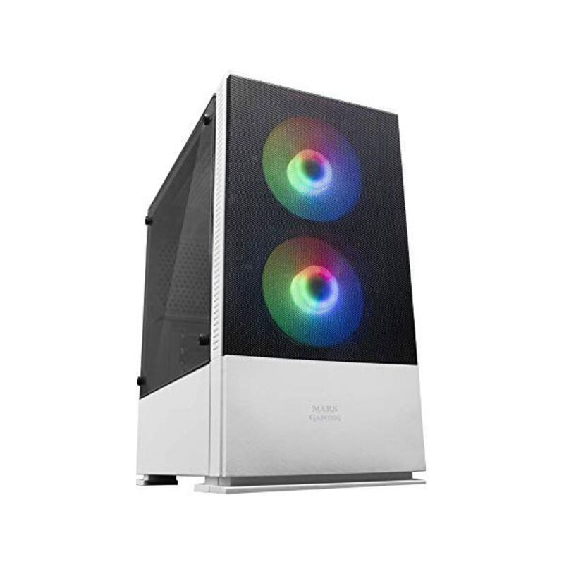 ATX/mATX Semi-tower Box Mars Gaming LED RGB LED RGB Micro ATX