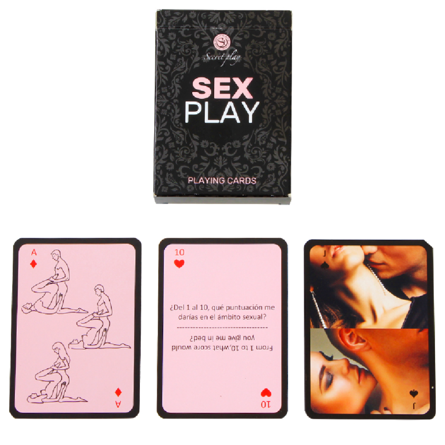 SECRETPLAY - SEX PLAY PLAYING CARDS ES/EN