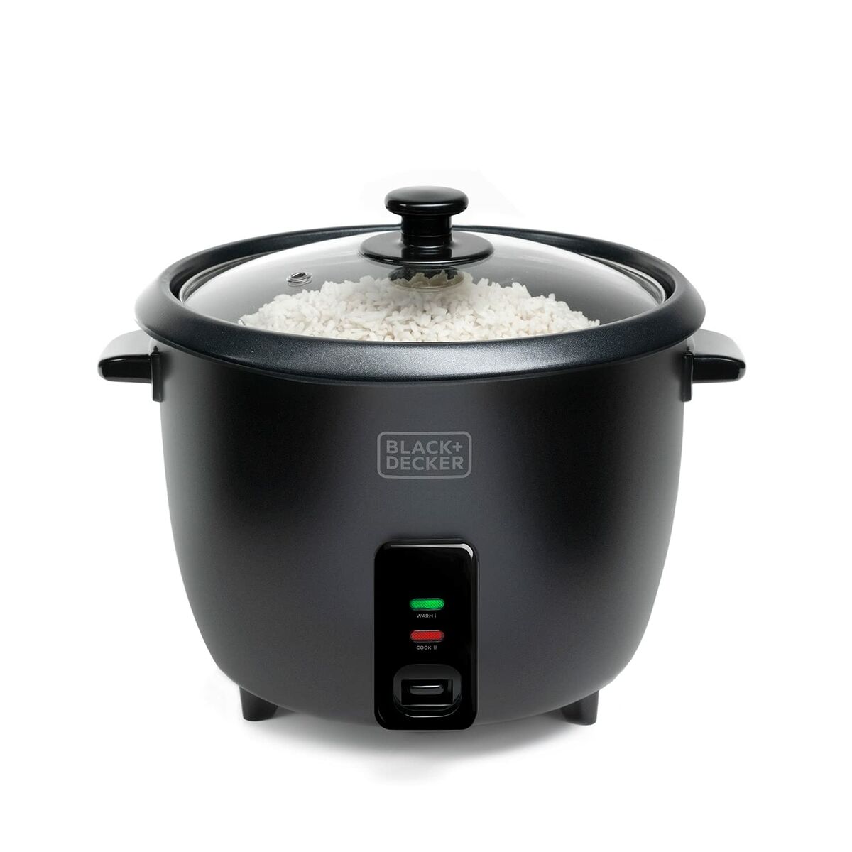 Rice Cooker Black & Decker BXRC1800E Black 1,8 L White Aluminium 700 W Rice Cooker Black & Decker BXRC1800E Black 1,8 L White Aluminium 700 W