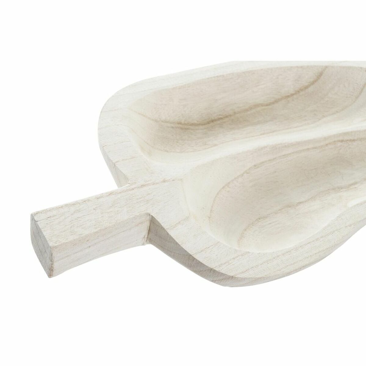 Centerpiece DKD Home Decor 48,5 x 21 x 5 cm Natural Brown Boho Leaf of a plant