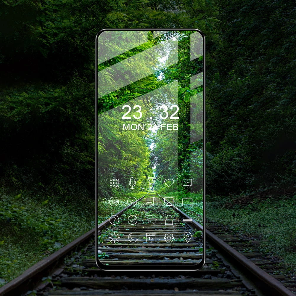 Bizon Glass Edge 2 Poco M5s black