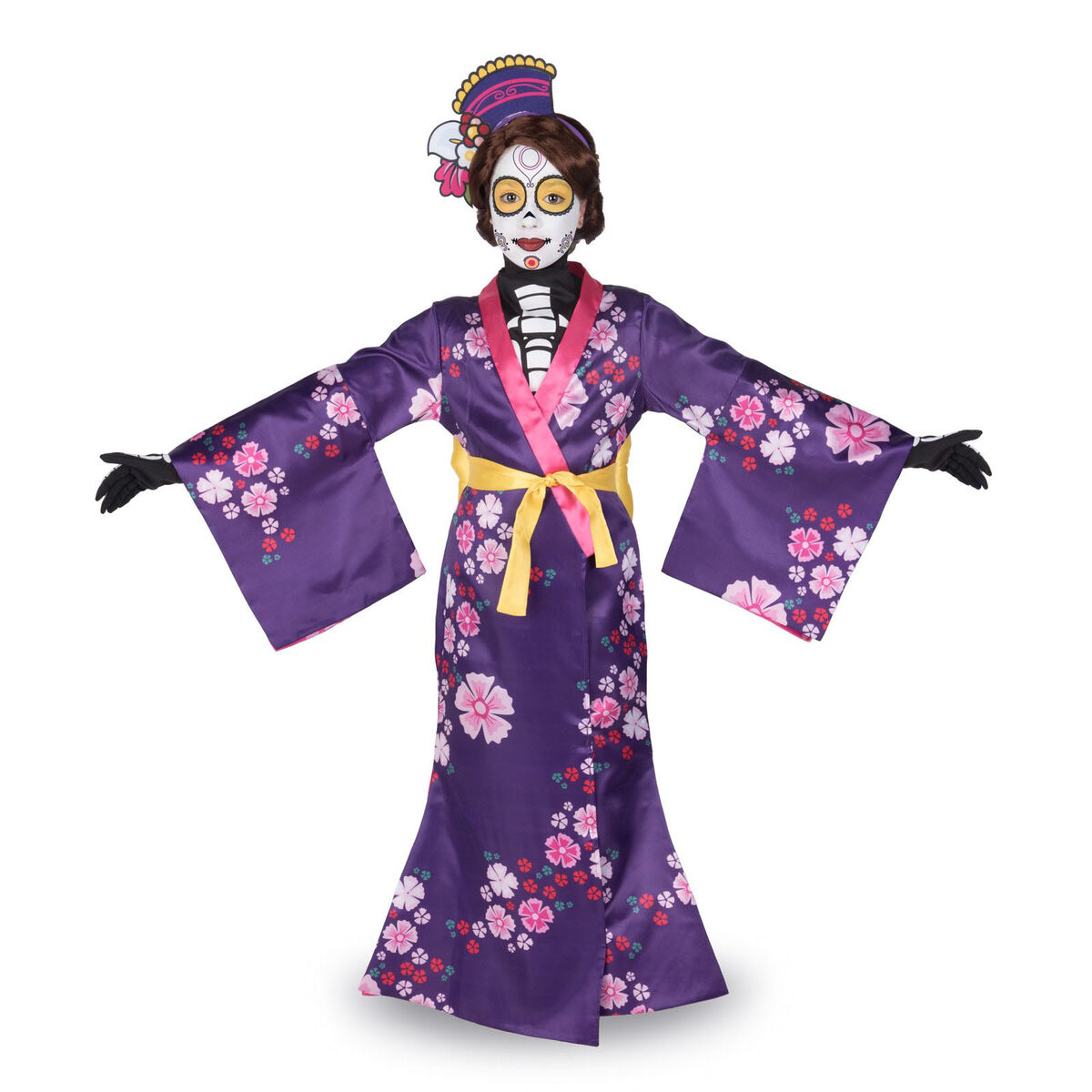 Costume for Children My Other Me Mariko Japanese Catrina (9 Pieces)