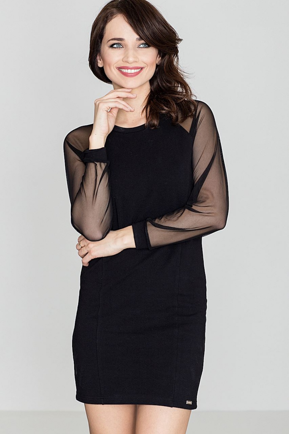  Short dress model 119331 Lenitif  black