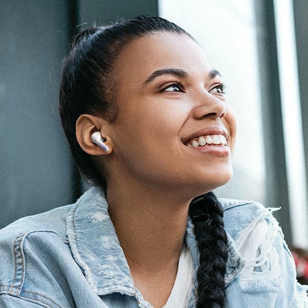 USAMS X-don Series wireless in-ear headphones ENC TWS Bluetooth 5.3 purple blue