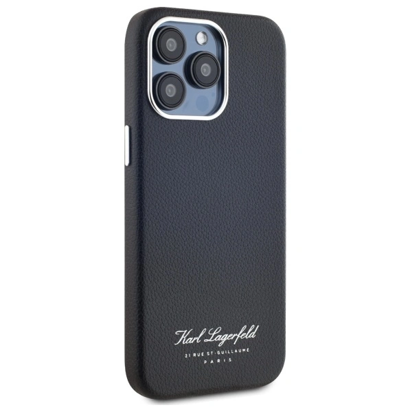 Karl Lagerfeld KLHCP15XPGWCMKHK Apple iPhone 15 Pro Max hardcase hotel RSG black