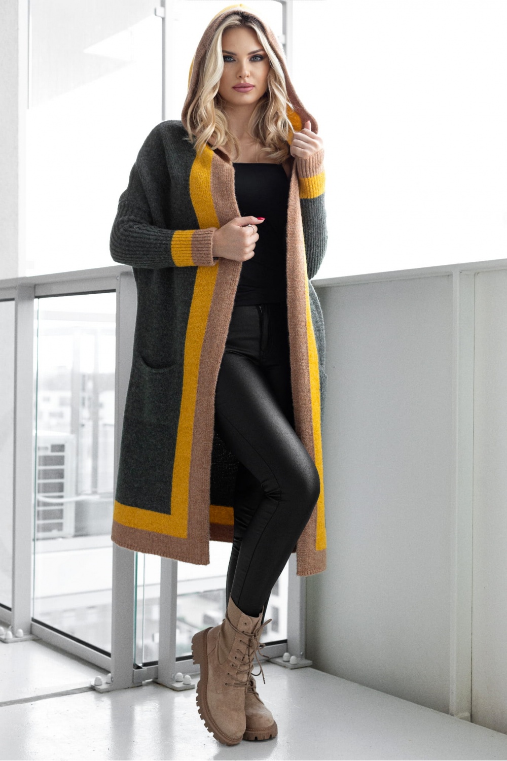  Cardigan model 171315 PeeKaBoo  multicolor