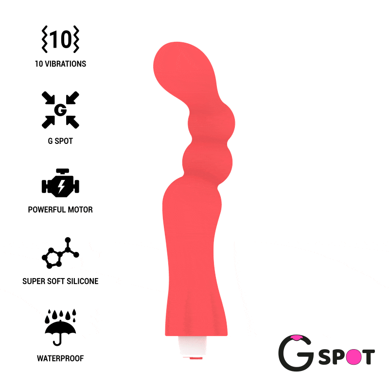 G-SPOT-  GOHAH VIBRATOR LIGHT RED