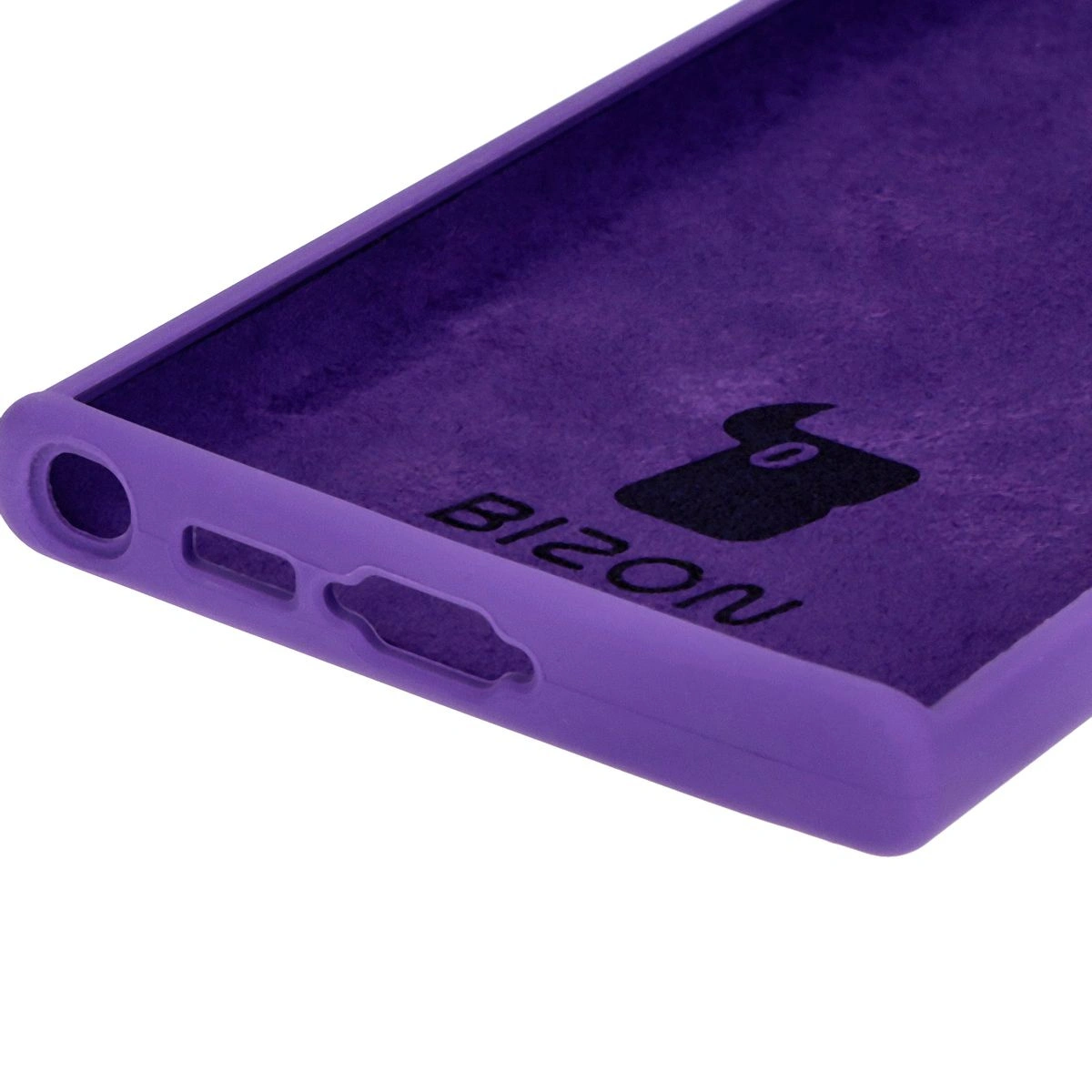 Bizon Soft Case Samsung Galaxy S23 Ultra purple