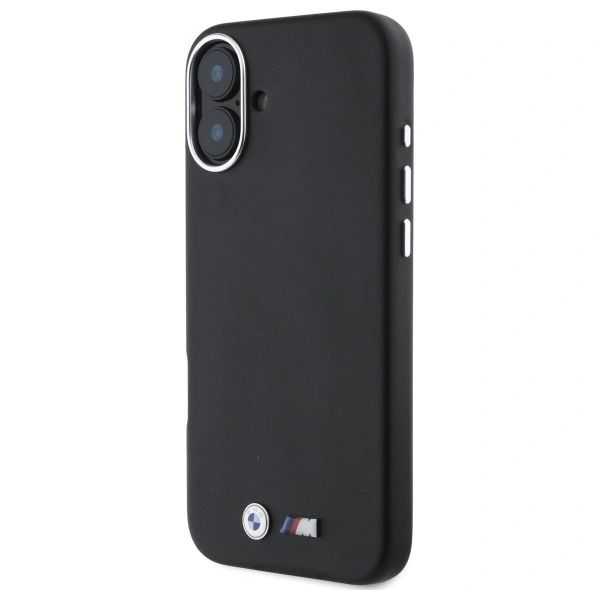 BMW BMHMP16M23PMWK Apple iPhone 16 Plus hardcase M Smooth Full Wrapped Metal MagSafe black