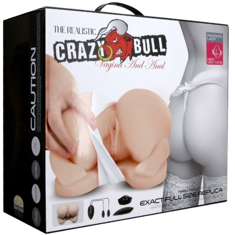 CRAZY BULL - REALISTIC BUTT DOGGY STYLE DOUBLE TUNNEL CRAZY BULL - REALISTIC BUTT DOGGY STYLE DOUBLE TUNNEL