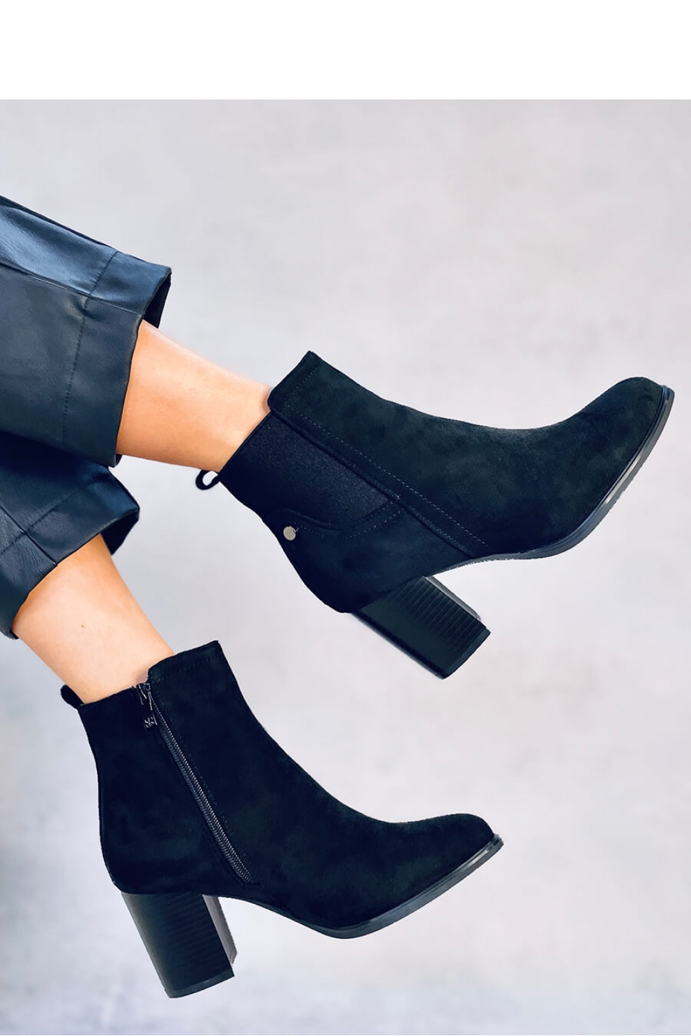  Heel boots model 188195 Inello  black