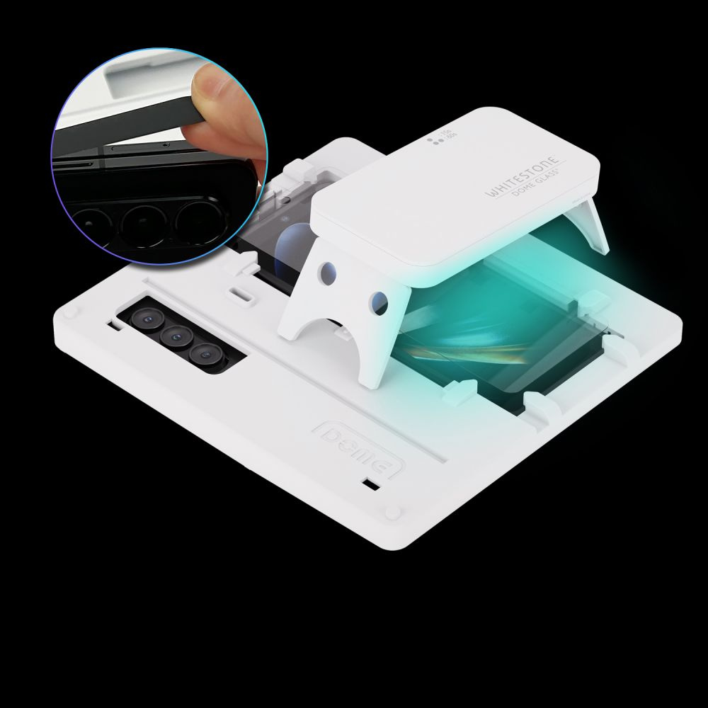 Whitestone Dome UV Glass Samsung Galaxy Z Fold 5 Clear [2 PACK]
