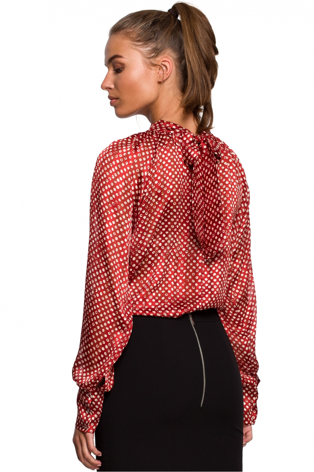  Blouse model 149250 Stylove  red