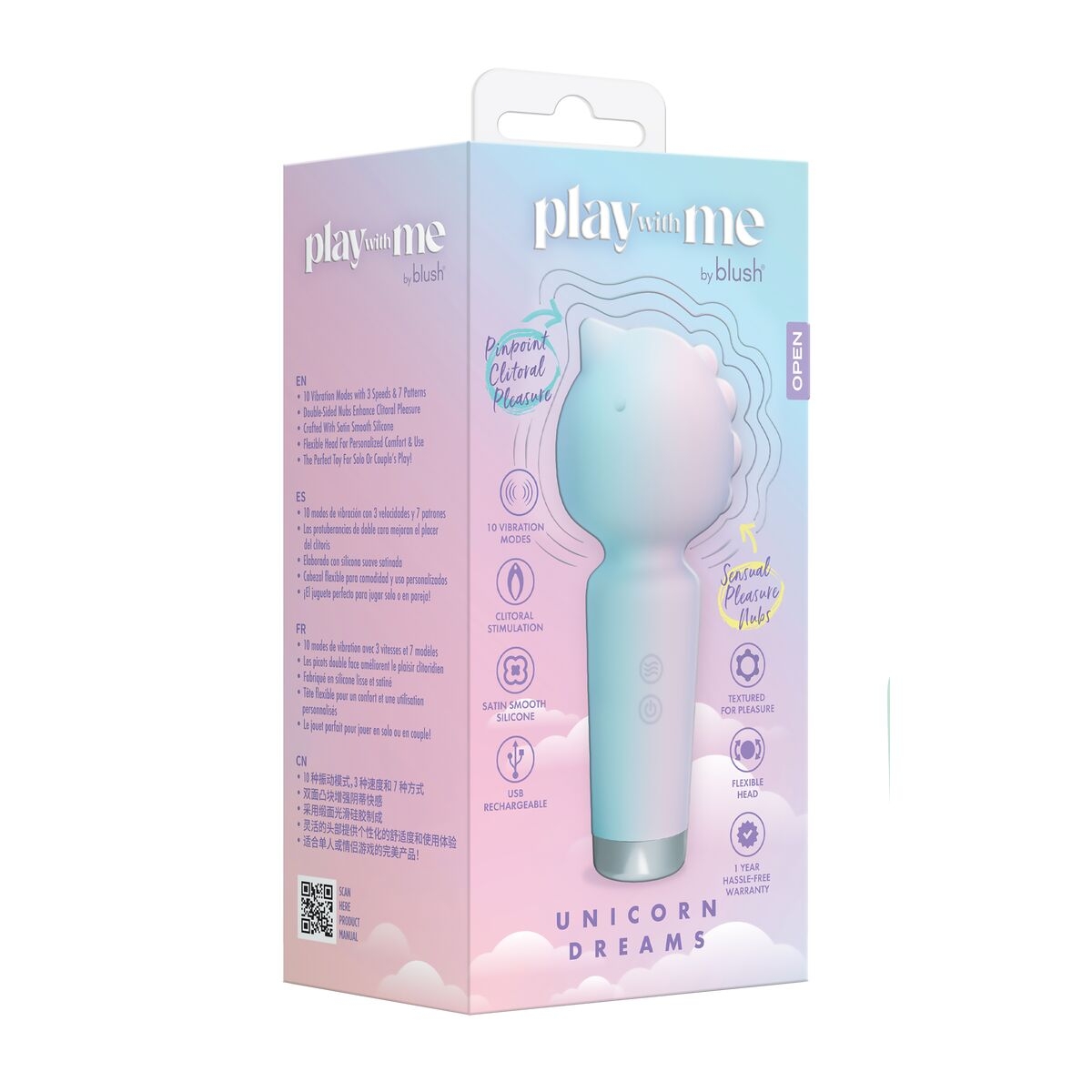Massager Blush Play with me Multicolour Massager Blush Play with me Multicolour