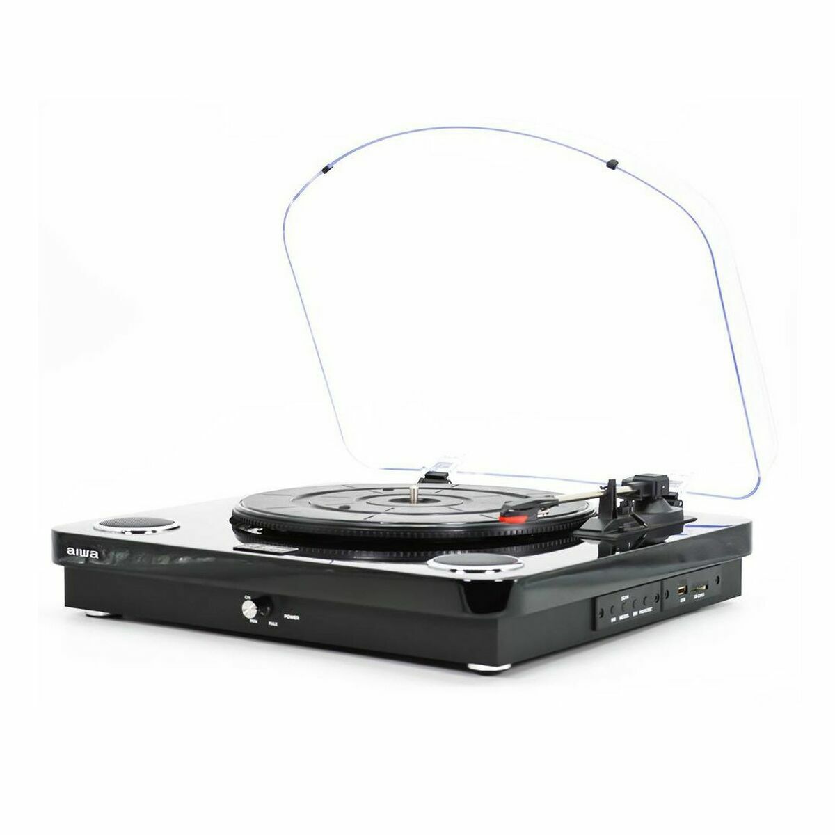 Record Player Aiwa GBTUR120BKMKII Black
