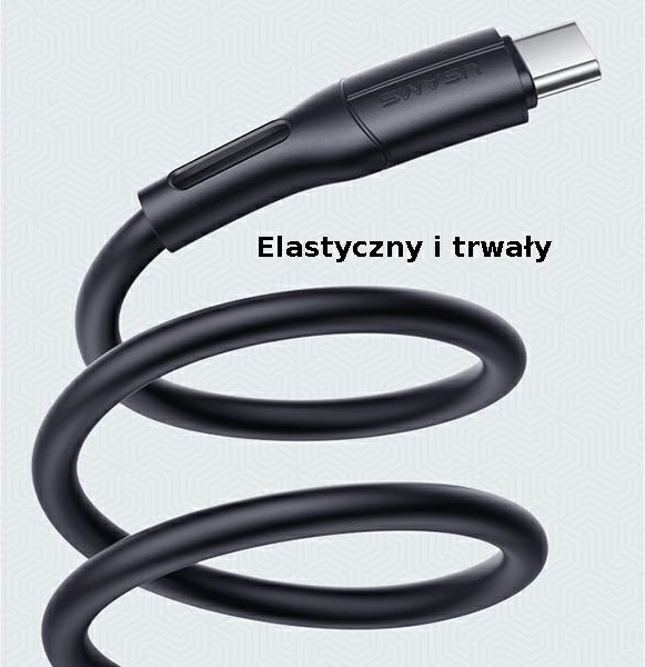USAMS Cable U68 USB-C 2A Fast Charge 1m white SJ501USB02 (US-SJ501)