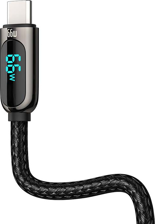 Baseus Display Cable USB to Type-C, 66W, 1m (black)