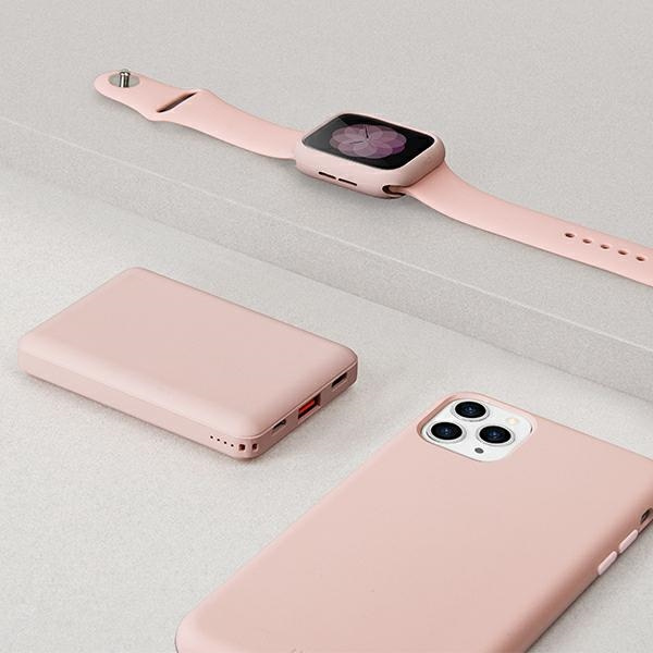 Powerbank UNIQ Fuele mini 8000mAh USB-C 18W PD Fast charge pink