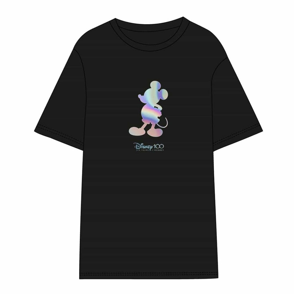 Men’s Short Sleeve T-Shirt Disney Black Adults