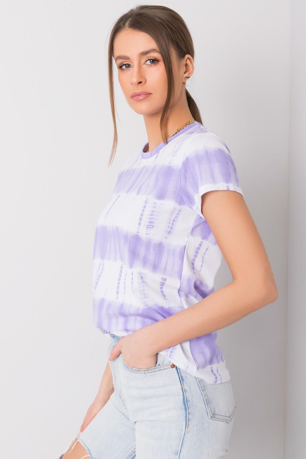  T-shirt model 167406 Italy Moda  violet
