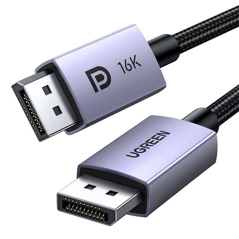 UGREEN DP118 Display Port / Display Port male-male 16K 80Gbps cable 1m