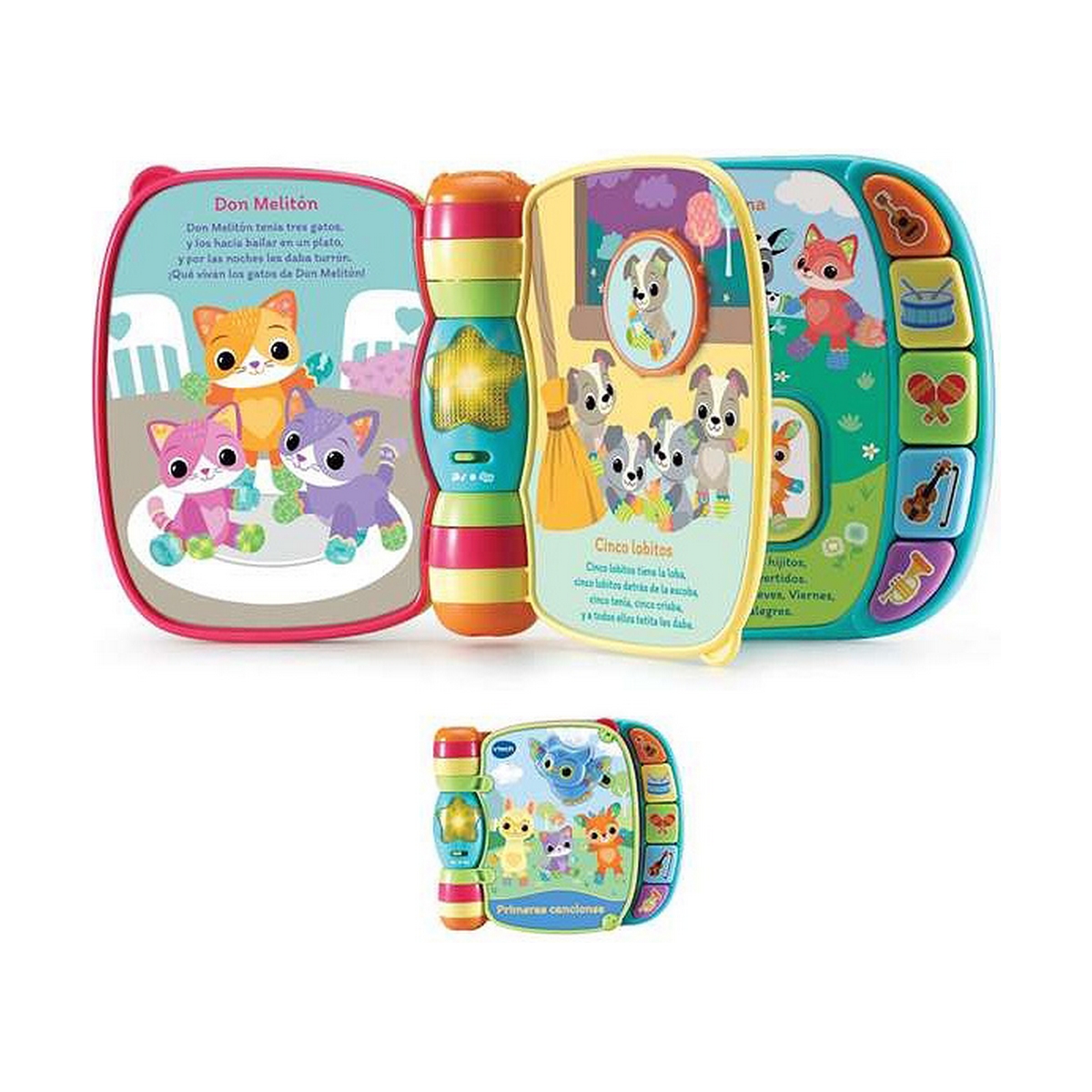 Baby toy Vtech Libro musical primeras canciones. (ES)