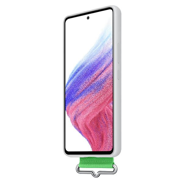 Samsung Galaxy A53 5G EF-GA536TW white Silicone Cover Strap