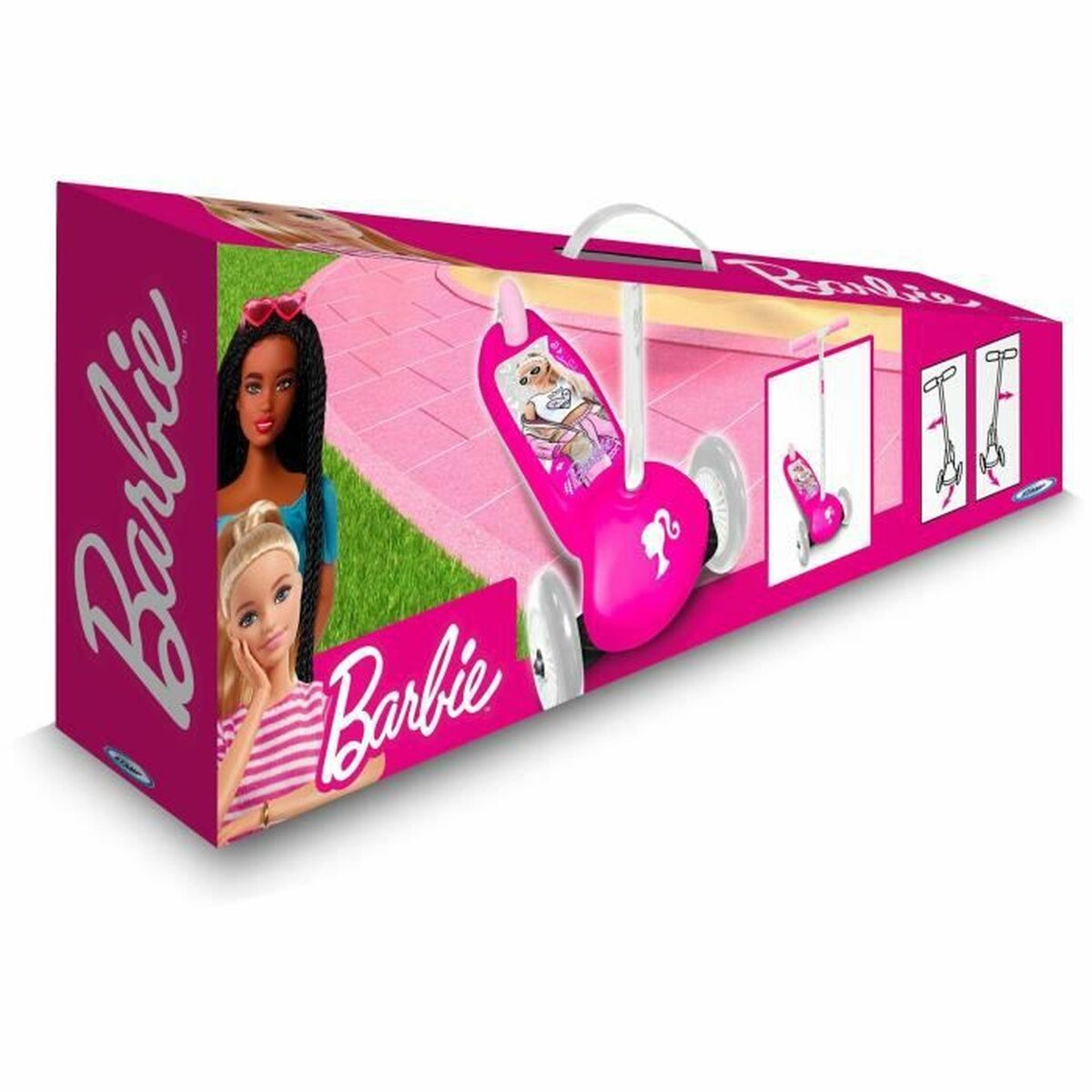 Scooter Stamp Barbie