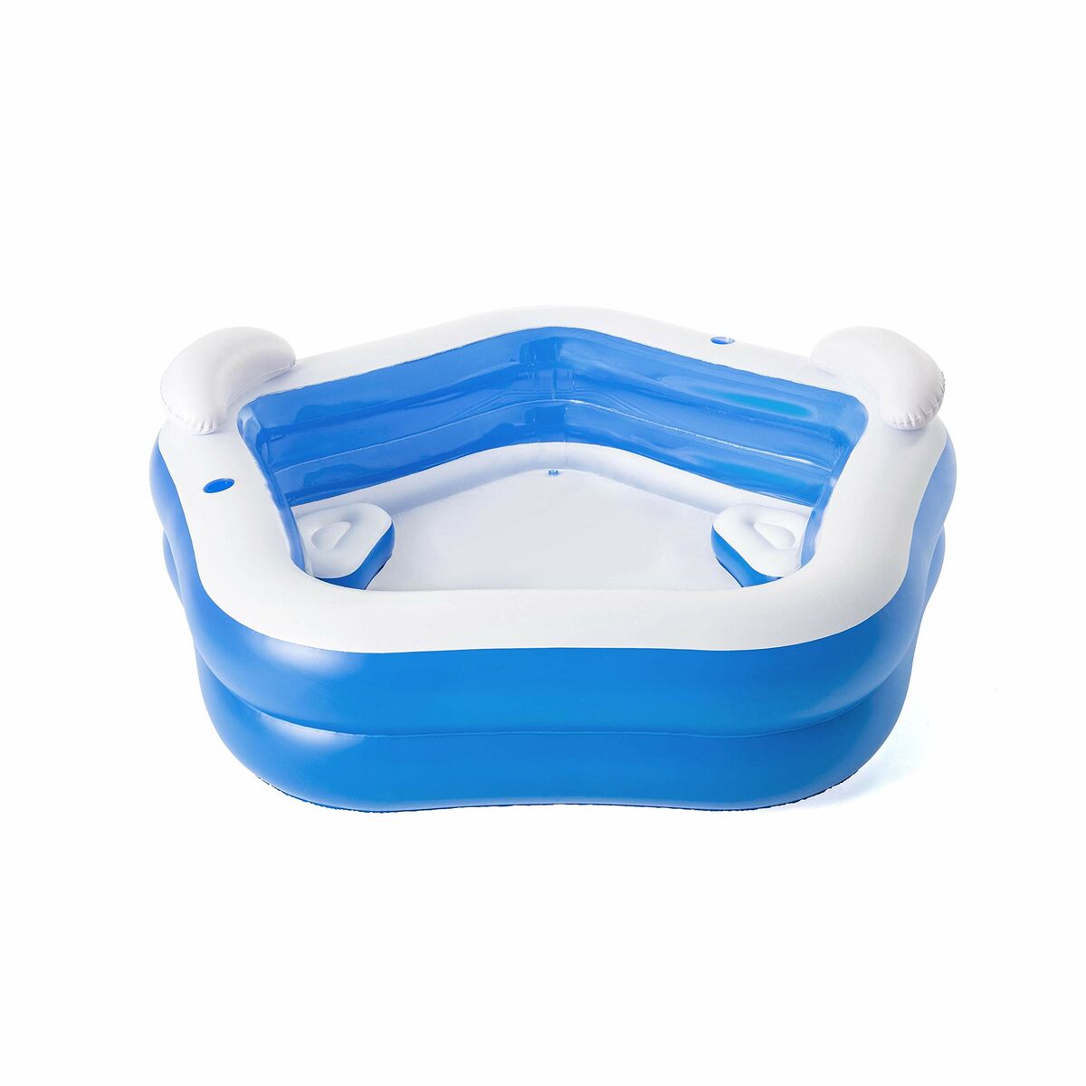 Inflatable Paddling Pool for Children Bestway Multicolour 213 x 206 x 69 cm Inflatable Paddling Pool for Children Bestway Multicolour 213 x 206 x 69 cm