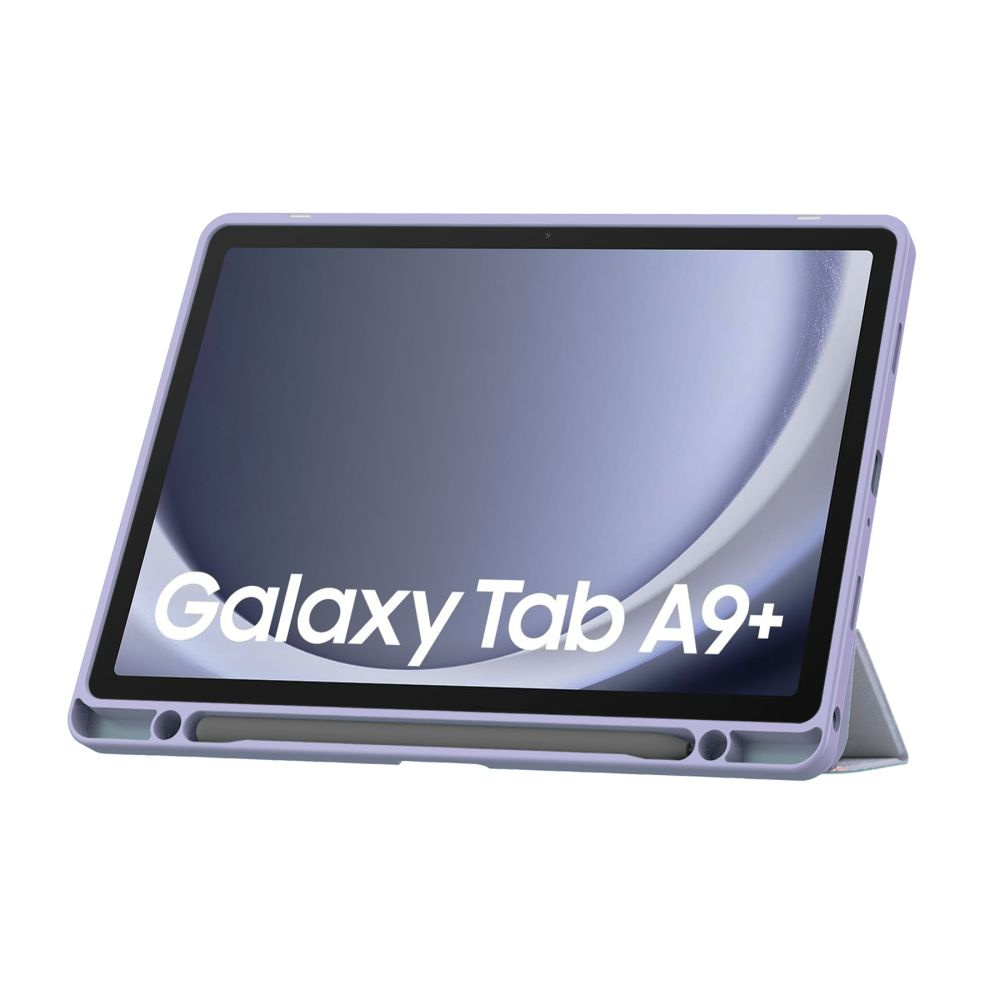 Tech-Protect SmartCase Pen Hybrid Samsung Galaxy Tab A9+ Plus 11.0 X210 / X215 / X216 Violet Marble