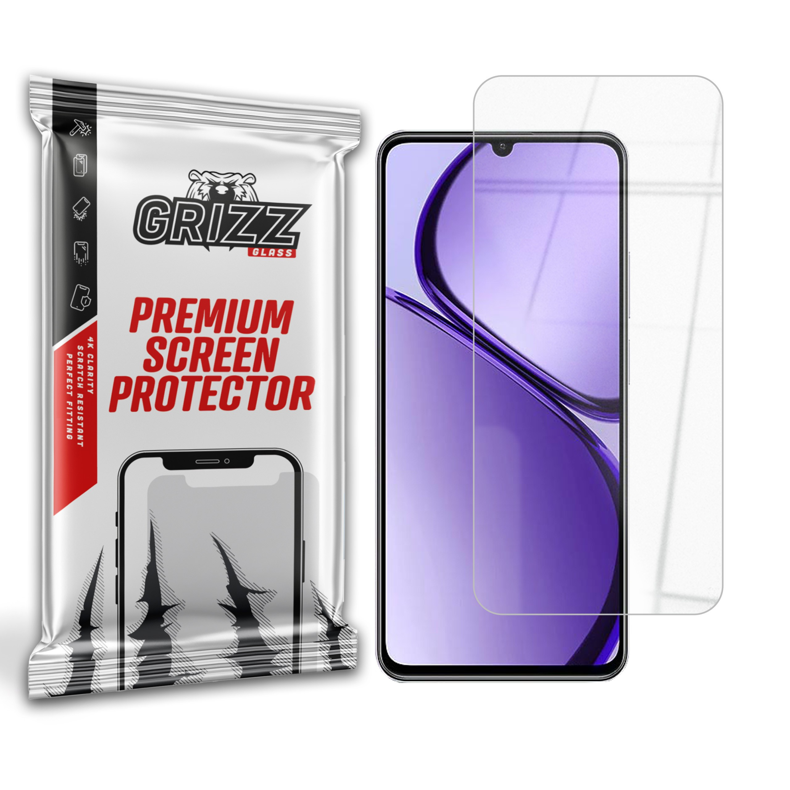 GrizzGlass HybridGlass Realme Narzo N63