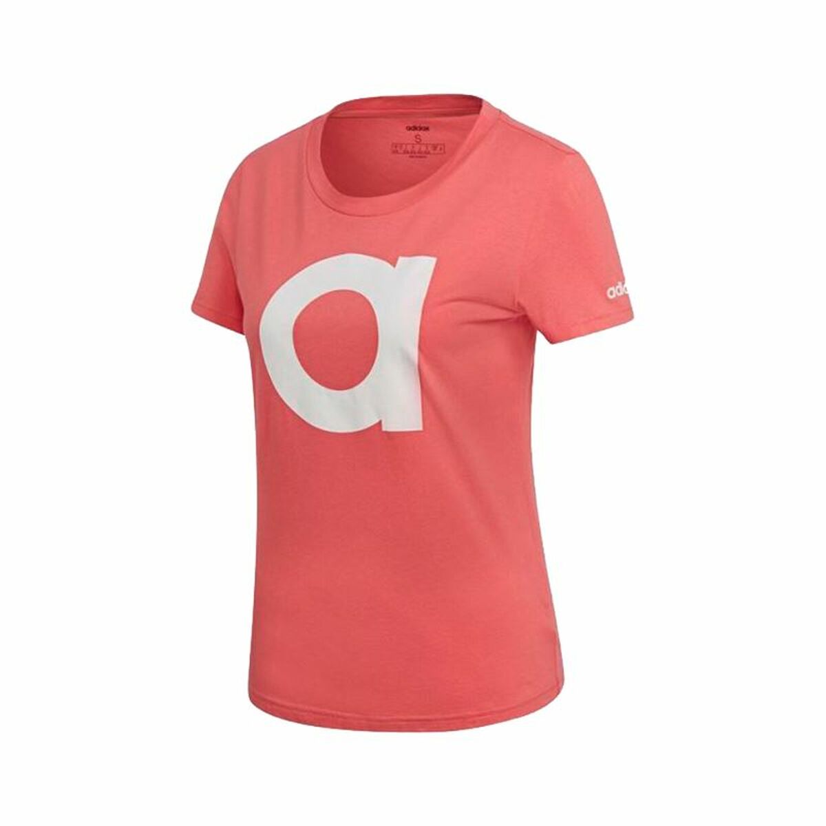 Women’s Short Sleeve T-Shirt Adidas Essentials Light Pink