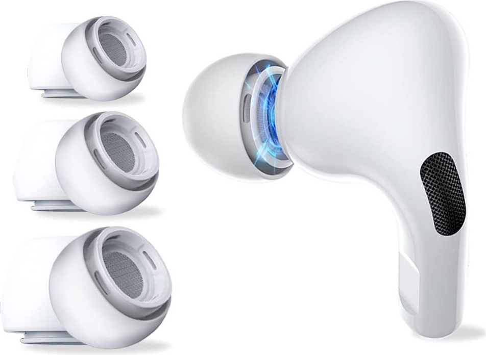 Tech-Protect Ear Tips Apple AirPods Pro White [3 PACK]