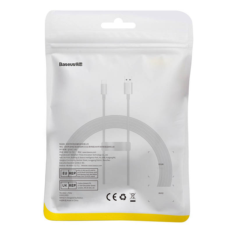Baseus Superior USB-A/USB-C Cable 100W 2m (black)