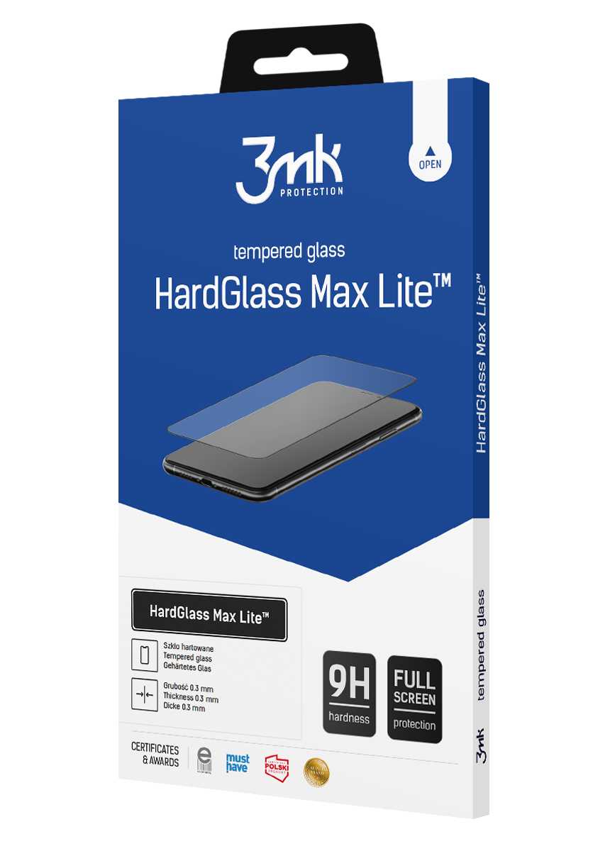 3MK HardGlass Max Lite Xiaomi Redmi 12C black