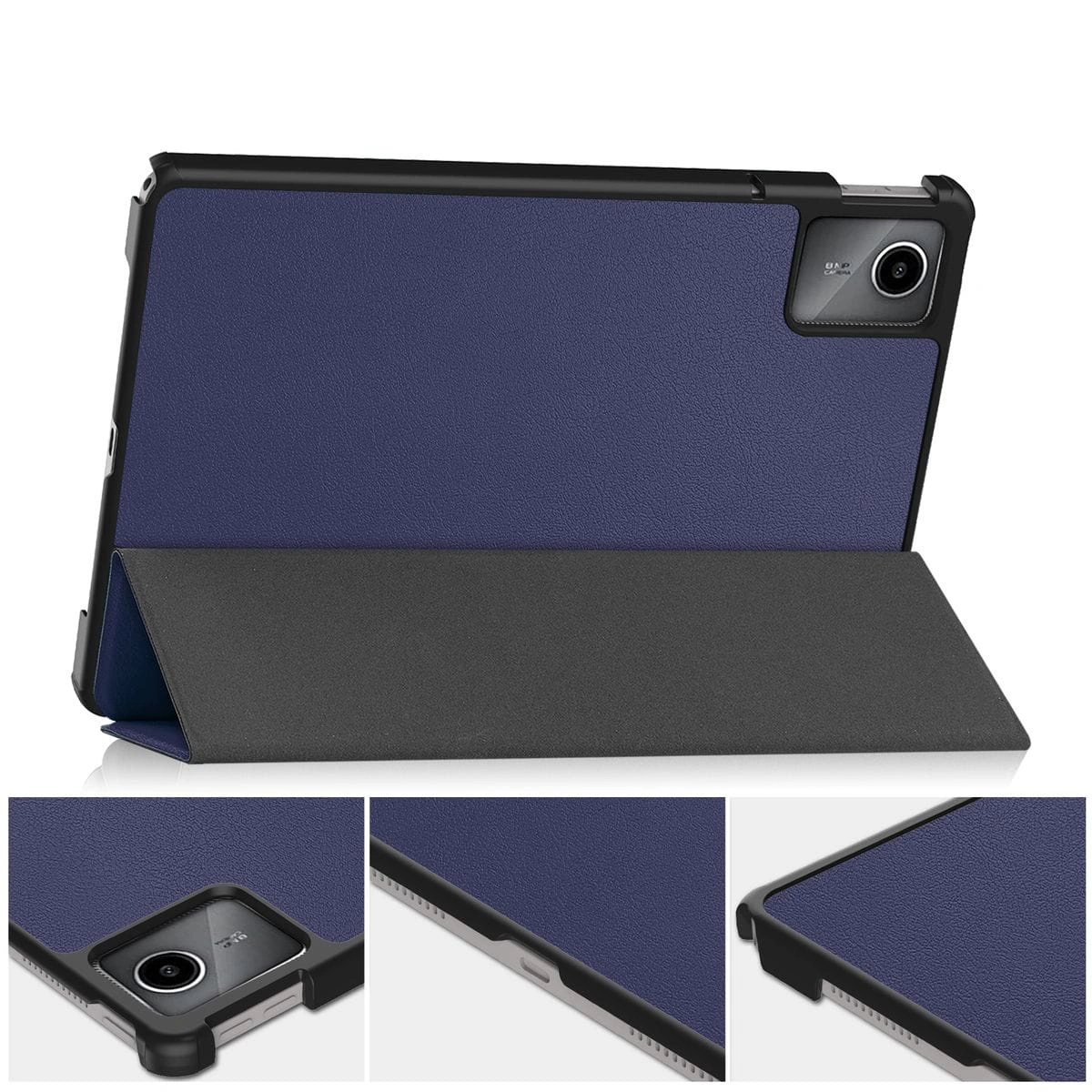 Bizon Case Tab Croc Lenovo Tab M11 navy blue