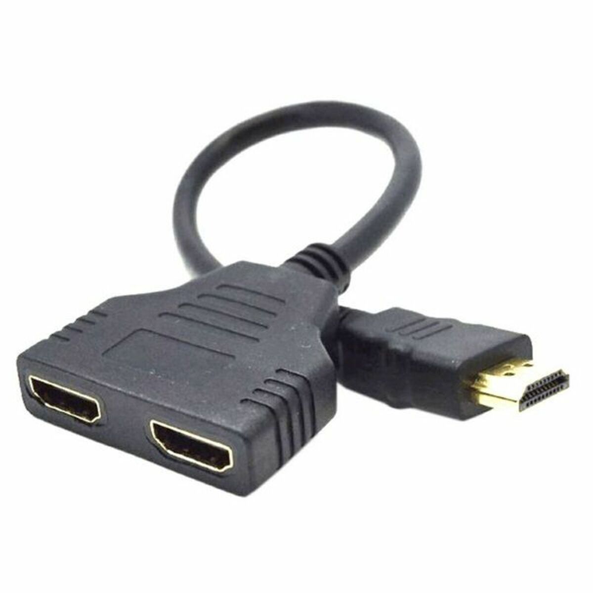 Adapter HDMI do Podwójnego HDMI GEMBIRD DSP-2PH4-04 Czarny