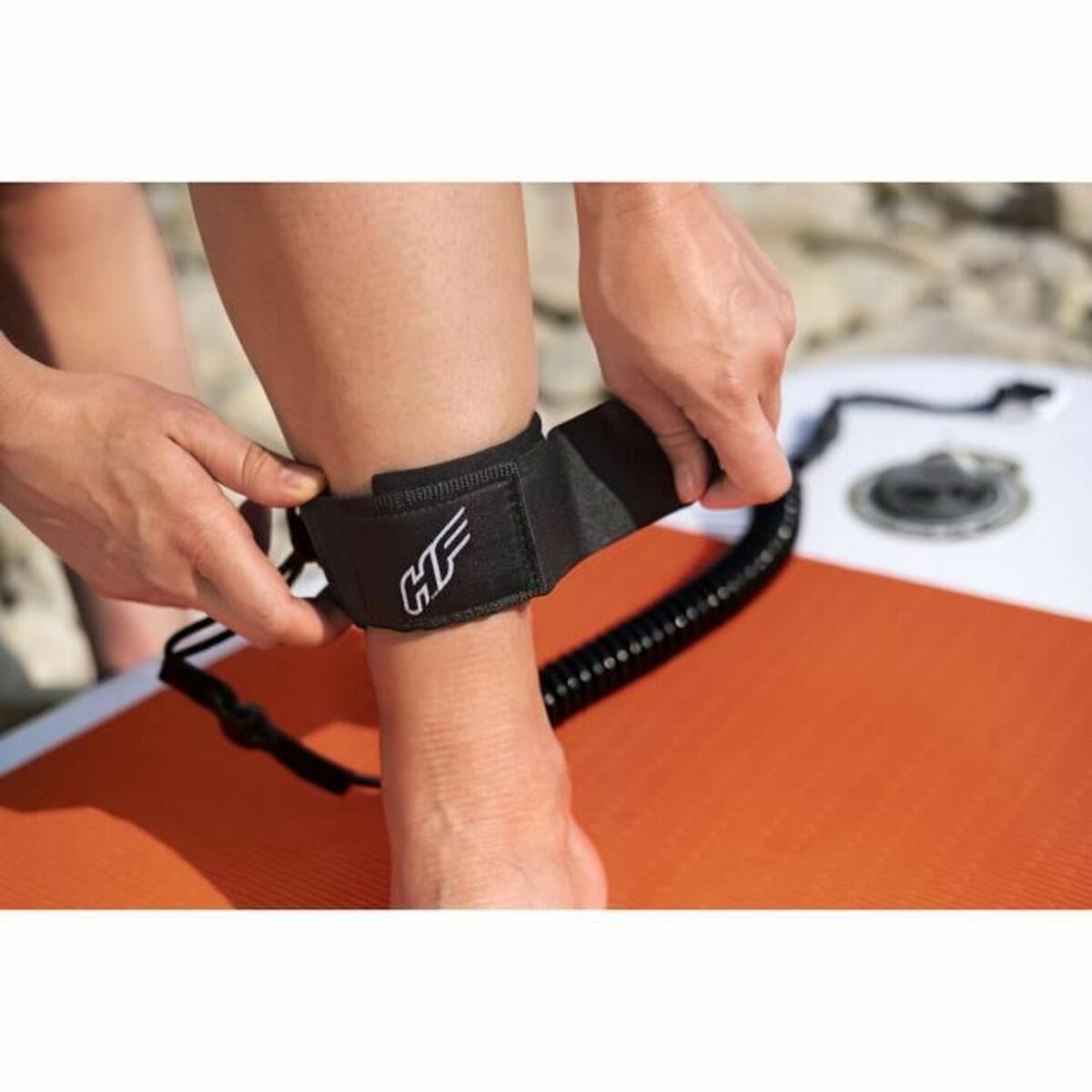 Inflatable Paddle Surf Board with Accessories Bestway Hydro-Force 274 x 76 x 12 cm Inflatable Paddle Surf Board with Accessories Bestway Hydro-Force 274 x 76 x 12 cm