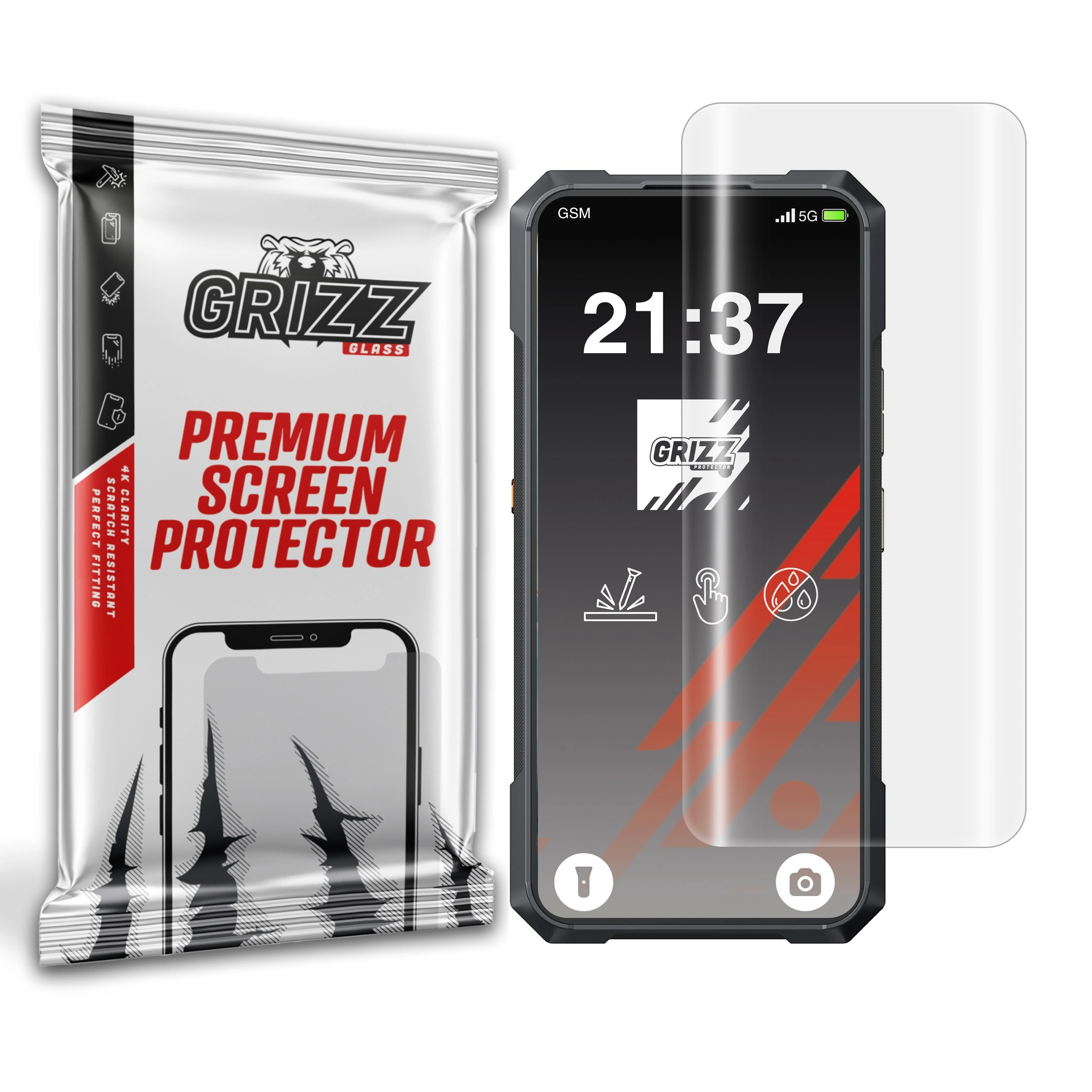 GrizzGlass Hydrofilm Cubot KingKong X Pro