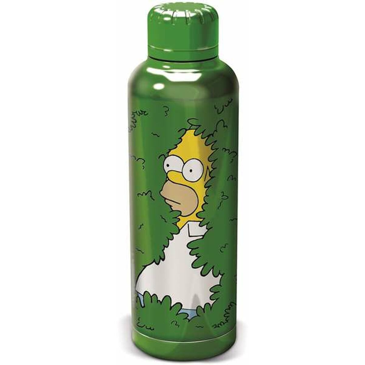 Water bottle The Simpsons Homer Green 515 ml