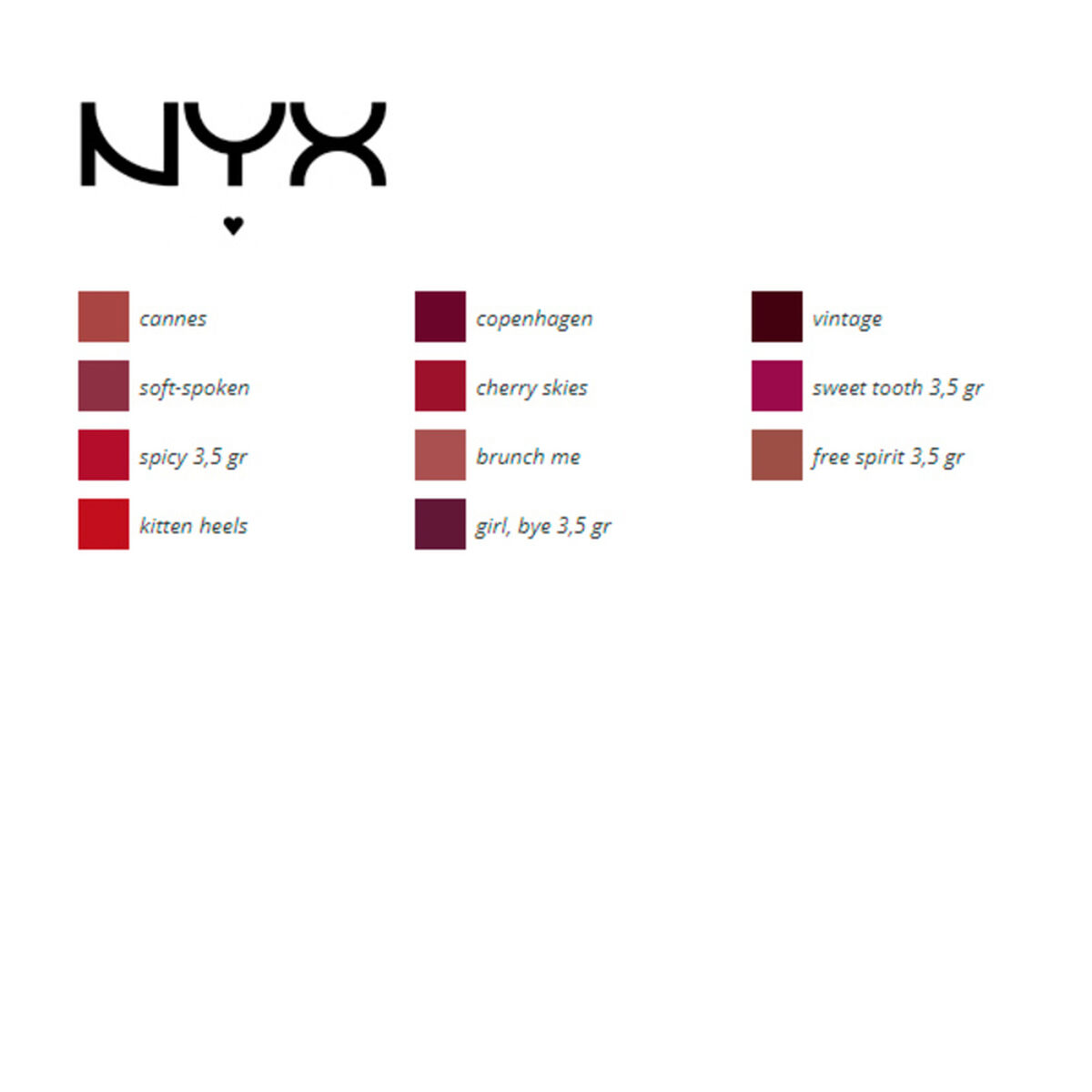 Lip Liner Suede NYX (3,5 g)