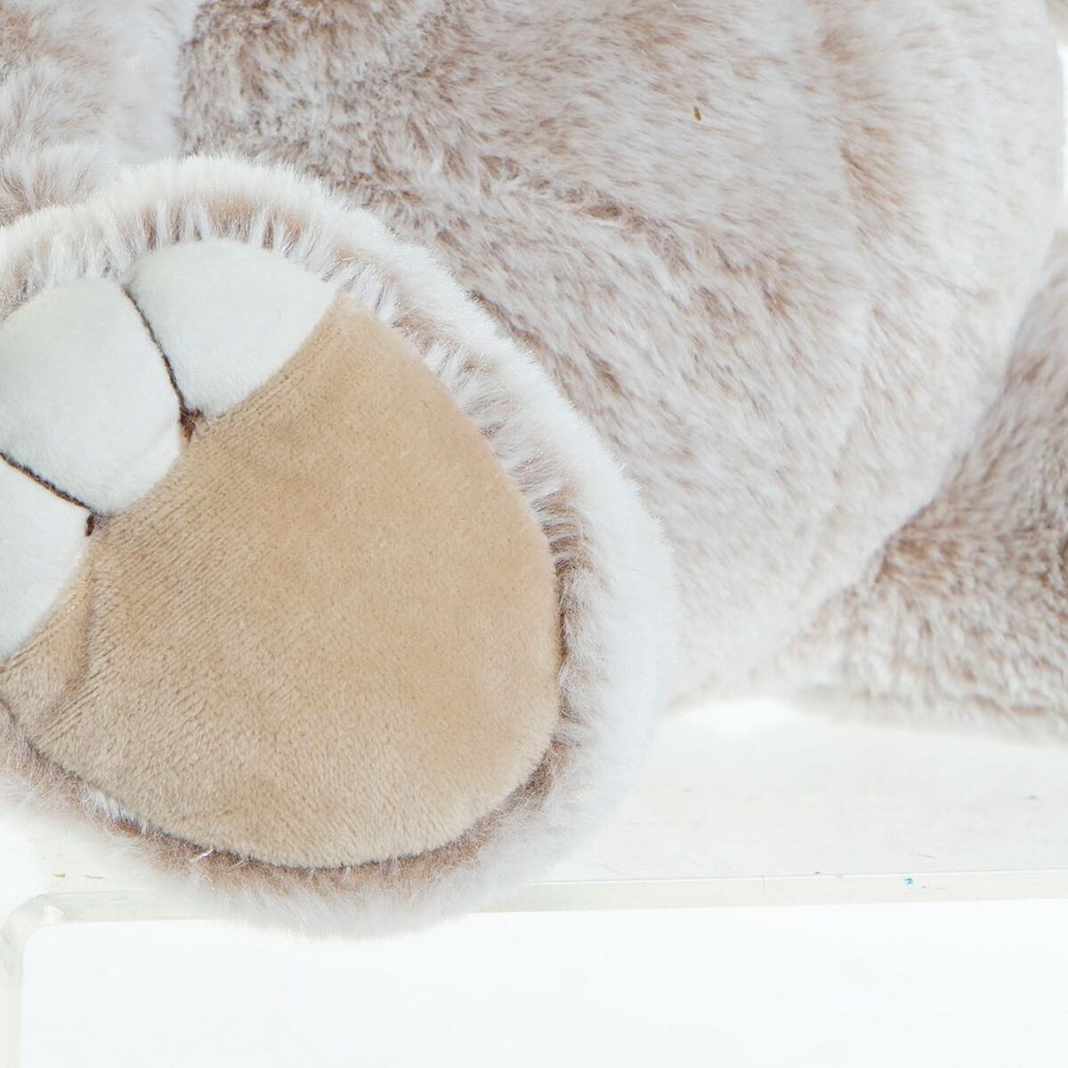 Fluffy toy DKD Home Decor 29 x 24 x 29 cm Beige Brown Bear
